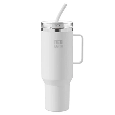 40oz Tumbler với tay cầm và rơm